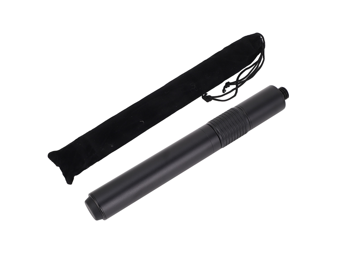 Extensión Telescópica Para Taco De Billar Con Protector, Longitud Ajustable De 240 A 340 Mm, Aluminio.