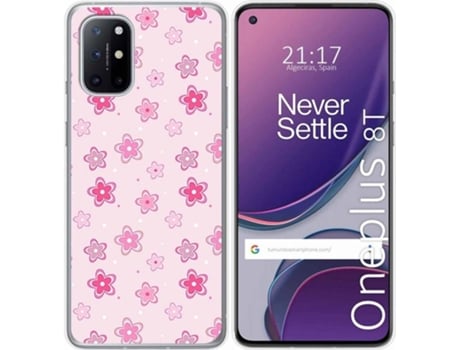 Carcasa OnePlus 8T 5G TUMUNDOSMARTPHONE Flores Multicolor