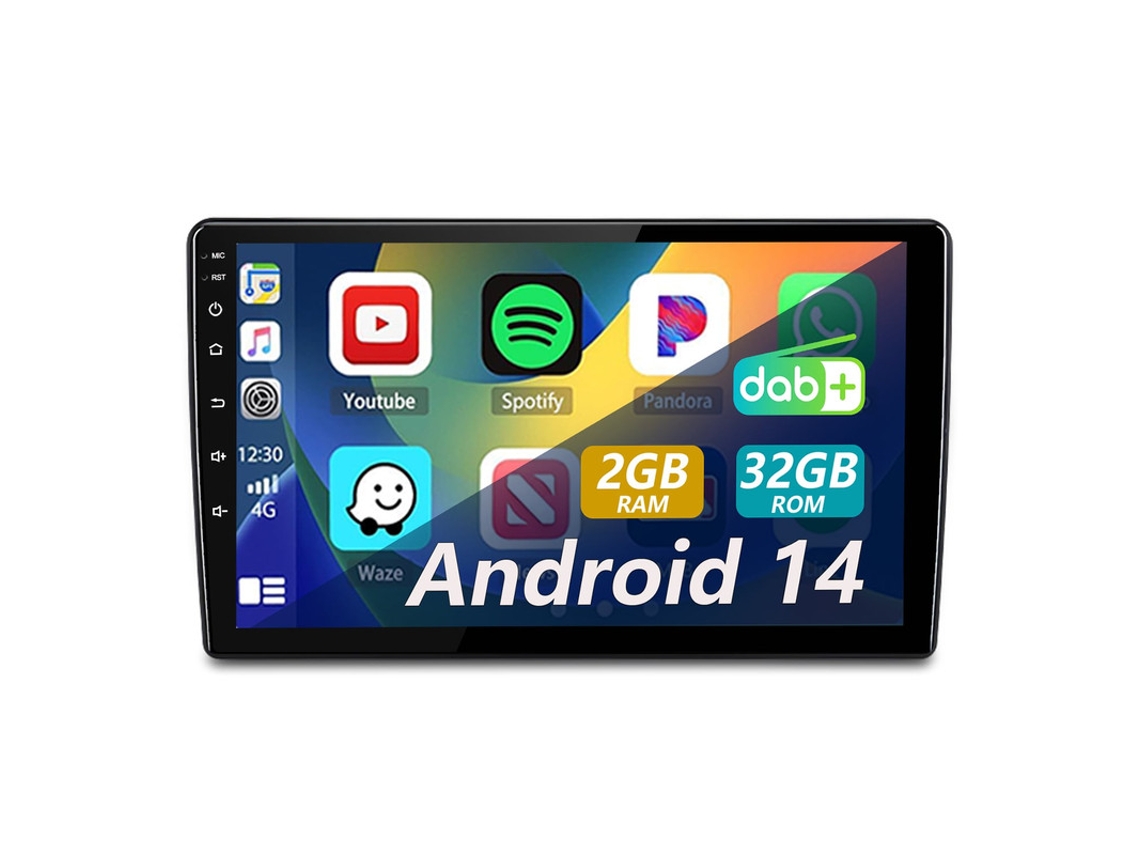 Gps Para Skoda Fabia Ii 2008 2013 Android 14 Rádio | 4 Core | 2gb 32gb | Carplay/android Auto Wireless