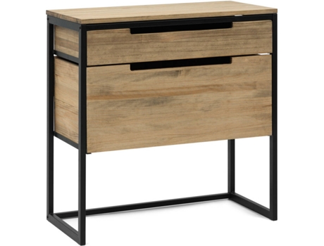 Mueble Multiusos BOX FURNITURE 46 Icub Negro (Madera, Metal - 40x80x80 cm)