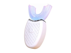 Cepillo de dientes eléctrico ultrasónico GOKOCO, herramienta de blanqueamiento dental de silicona en forma de U para adultos.