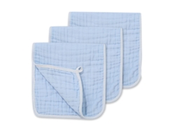 Conjunto de Toalla NEVEANCE Eructar Grandes Extra Algodón Azul (Talla Única)