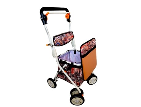 Rollator y Carro de Compras con Asiento Multifuncional ORTOPRIME