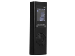 Medidor De Distancia Láser Portátil Recargable De 80 M Con Pantalla Retroiluminada - Negro