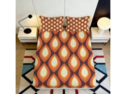 Microfibra Estampado Cama Microfibra Diseño Almohada Juego Color 200x25cm