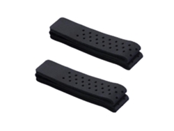 2 correas de repuesto transpirables y ajustables para el monitor de frecuencia cardíaca Jinyubo Store (negro)