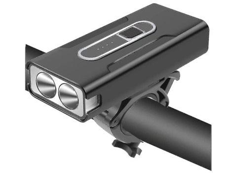 Luz frontal recargable USB YIZHOOD DES63 (negra)
