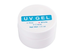 KKML - Barra de extensión de uñas de secado rápido, gel UV cristalino constructor para manicura blanca