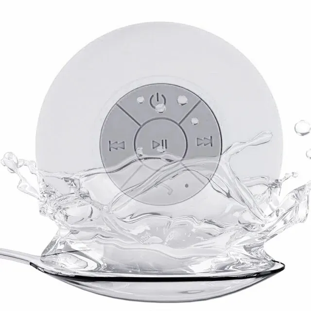 Mini Altavoz Bluetooth Portátil (blanco)
