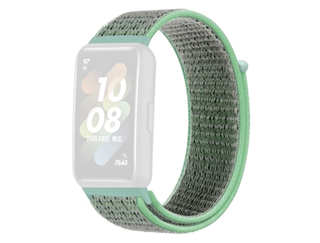 Correa de nailon ajustable cierre de lazo para Huawei Band 7 - pista