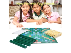 Juego De Crucigramas De 100 Piezas Con Palabras Y Letras Para El Aprendizaje Educativo, Juguete Para Armar, Regalo Para Niños, Adultos, Familiares Y Amigos.