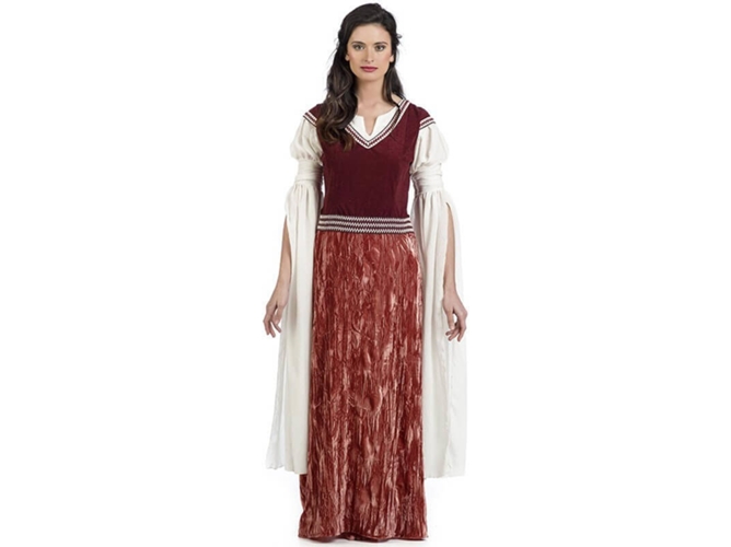 Disfraz de Mujer DISFRAZZES Dama Medieval Azalea (Talla: S)