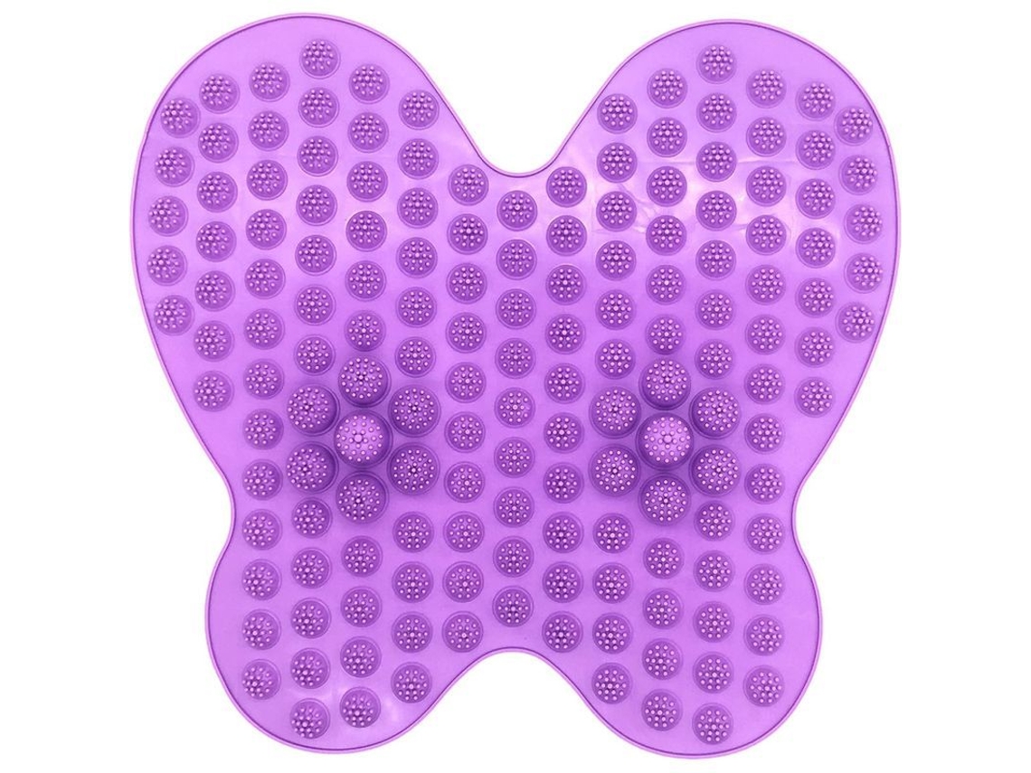 Esterilla De Masaje De Pies Para Reflexología Con Acupuntura Y Acupresión Para Aliviar El Estrés - Morada