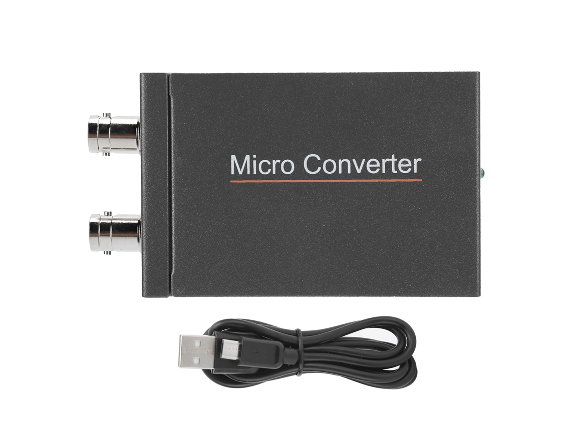 Adaptador Convertidor Sdi A Hdmi Compatible Con 3g-sdi/hd-sdi Con Alta Resolución Y Larga Transmisión.