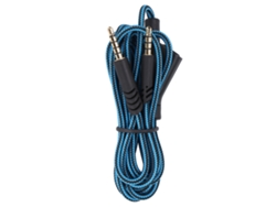 Cable De Audio De Repuesto Con Control De Volumen Para Auriculares Astro A10 A40tr (azul)