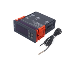 Mini Controlador Digital De Temperatura De 220 V Y 10 A Con Pantalla Lcd Para Refrigeradores Y Equipos Agrícolas.
