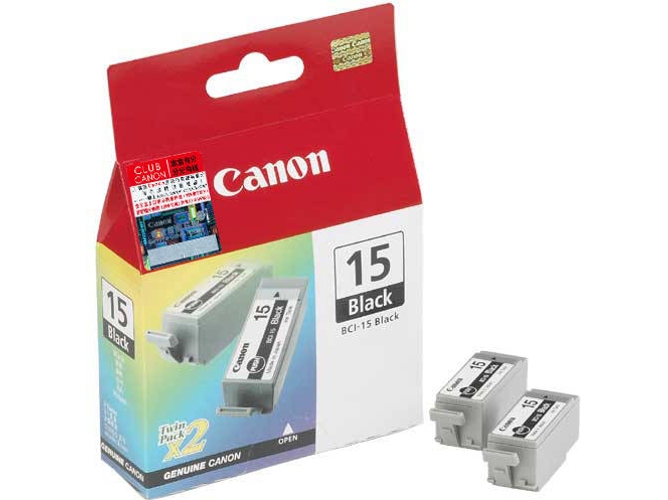 Cartucho de tinta CANON BCI-15 Negro Multipack 2 pieza(s)