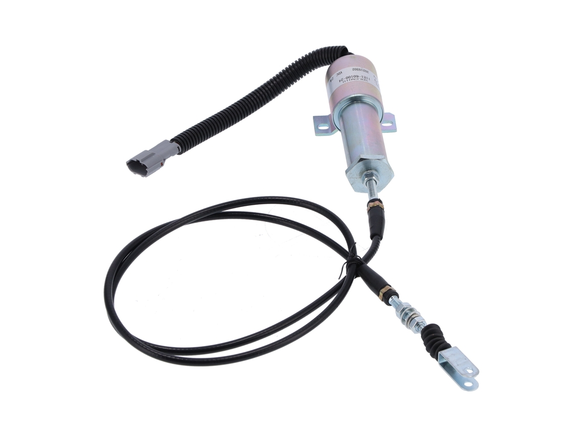 Válvula Solenoide De Apagado De Combustible Excavadora Motor Parada Accesorios Dc24v Tosd‑03‑042 11e1-60100-24