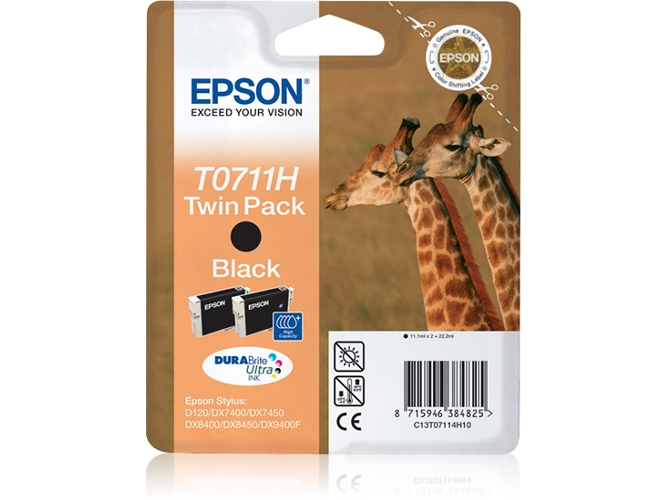Cartucho de tinta EPSON T0711H DURABrite Ultra