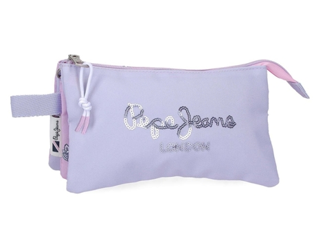 Estuche PEPE JEANS Becca tres compartimentos
