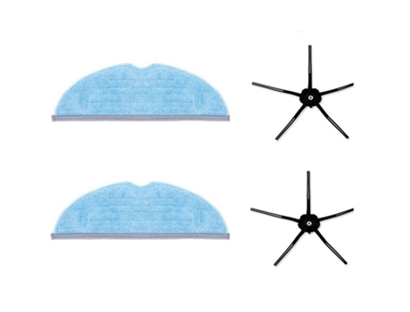 Cepillo Lateral de paños de fregado de alta calidad para Xiaomi Roborock T7S T7Plus T7Splus S7 repuestos de paño de fregado