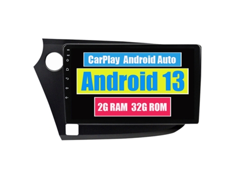 Autoradio Multimedia ROVERONE para Honda Insight 2 2009 - 2014 CarPlay Android Coche Radio Bluetooth Navegación