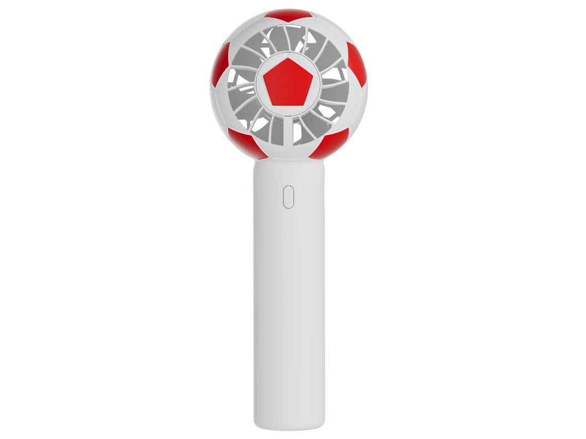 Ventilador Portátil Con Forma De Balón De Fútbol, 3 Velocidades, Usb-c, Ideal Para Eventos Deportivos Y El Mundial, Diseño Ergonómico Para U