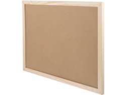 Tablero De Corcho Para Pared De 30x40 Cm, Tablero De Anuncios Creativo De Corcho Natural