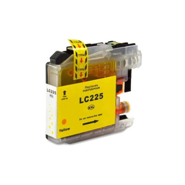 Cartucho De Tinta Genérico BROTHER Lc225Xl Amarillo Reemplazar Lc225Xly