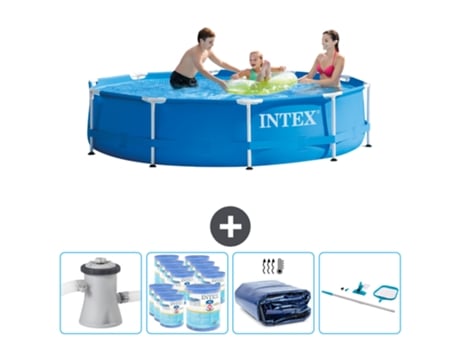 Piscina Tubular INTEX 28202GN-CB90 (4485 L - 305x76cm)