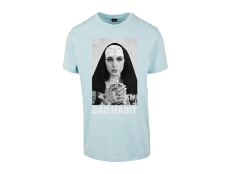 Camiseta MISTER TEE Bad Habit Azul (L)