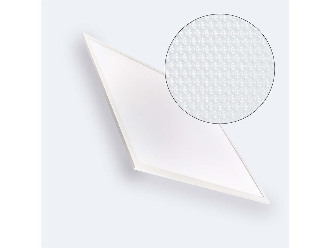 Panel Led 60x60 Cm 40w 4000lm Regulable Microprismático (ugr17) 3000k Triac Individual Branco Quente