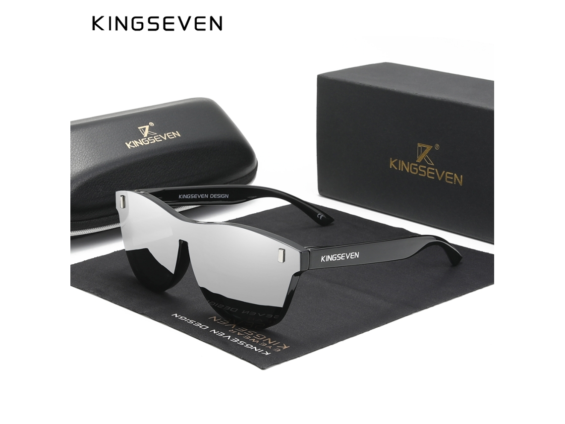Gafas de sol polarizadas para uso general con protección UV400 y lentes TR 90 MDUG (plateadas)