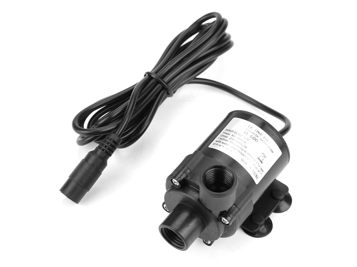 Bomba De Água Dc Sem Escovas Mini 12v Rosca Interna 16mm -40℃ ~100℃