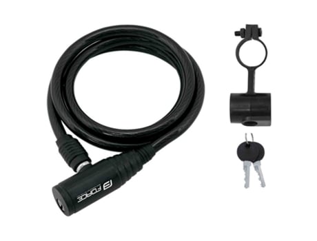 Cadeado Cabo Eco Preto 8 X 700 Mmforce