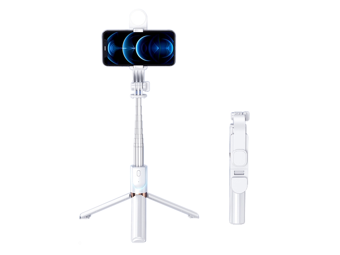 Trípode blanco Snow Peak EOOCOO (1,3 m extendido, luz de relleno)