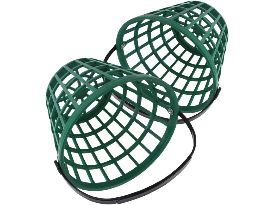 Cesta de plástico para pelotas de golf SFUSHOS de 2 piezas