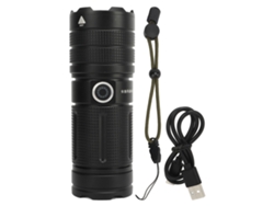 Linterna Led Usb Recargable Ultrabrillante De 120000 Lúmenes Para Camping Y Caza.