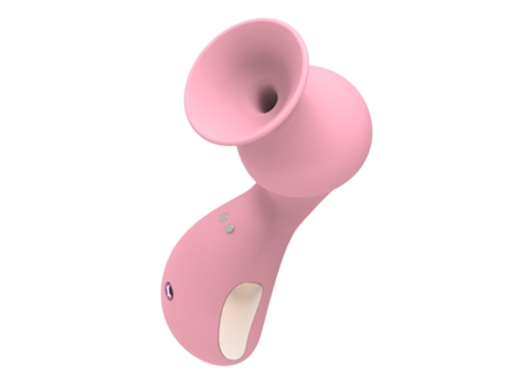 Vibrador de masaje de succión 2 en 1 para mujer (rosa) YIZHOOD