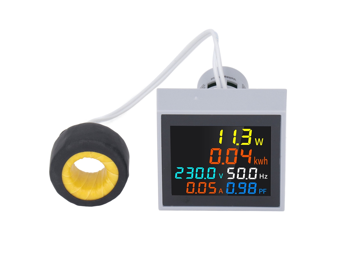 Medidor Digital Multifuncional 6 En 1 Spm004 Monitor De Energía Ca Voltaje Corriente Potencia Frecuencia