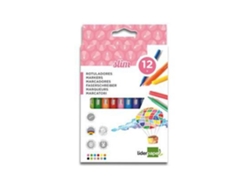 Rotulador Liderpapel Fieltro Caja Fina 12 Colores