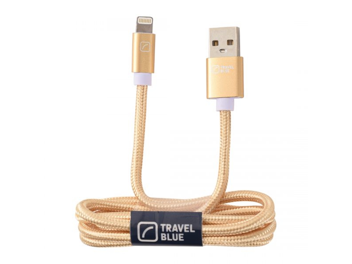 Cable De Carga Rápida Y Sincronización De Datos Usb Lightning Para Iphone 6 TRAVEL BLUE