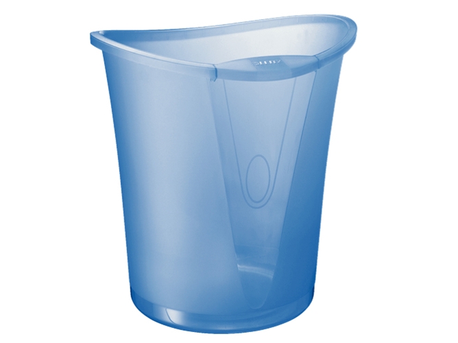 Cubo de Basura LEITZ 52040005 (18 l - Azul)