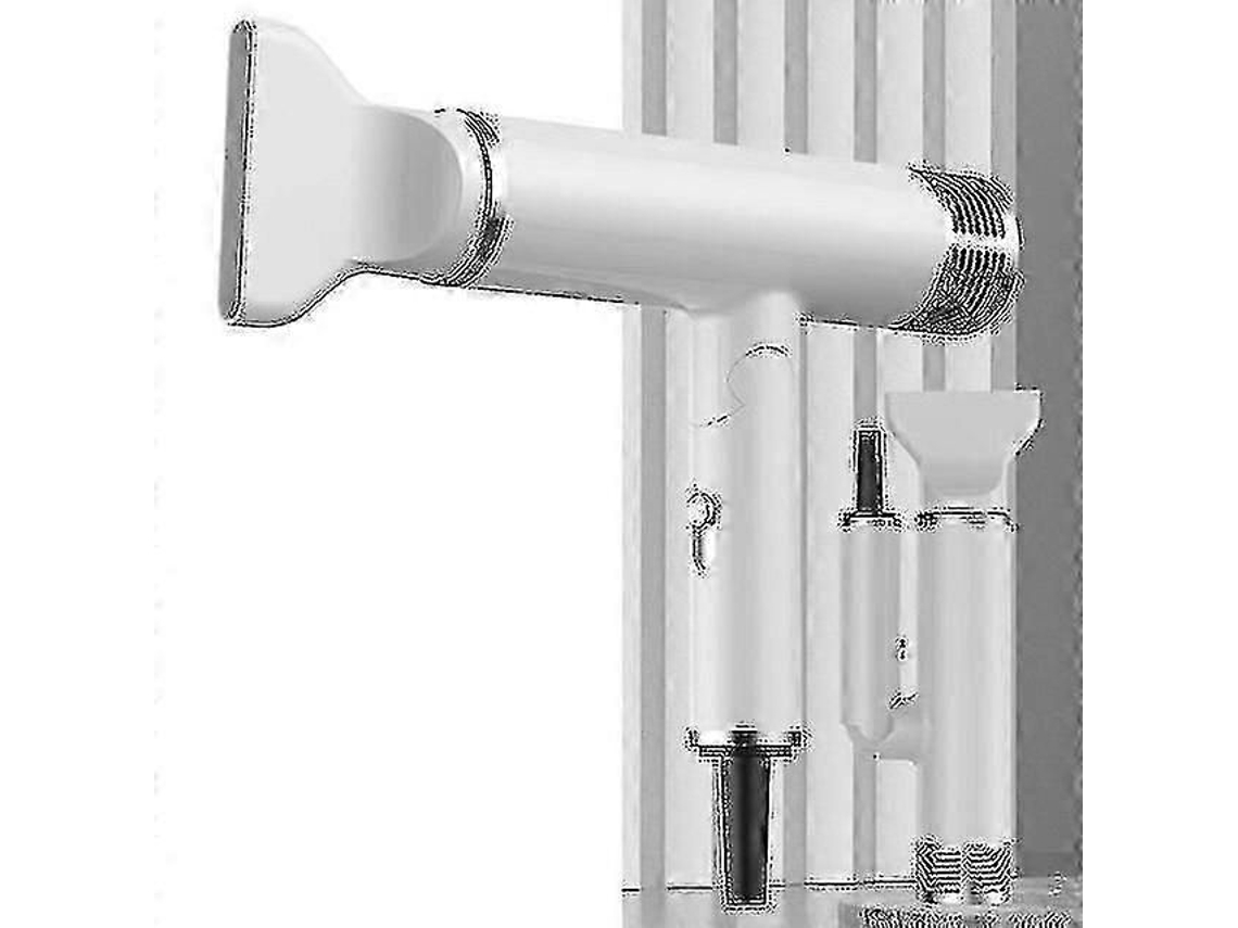 Secador de pelo de alta potencia con iones negativos, luz azul, calidad profesional, para uso doméstico, aire frío y caliente, GOKOCO