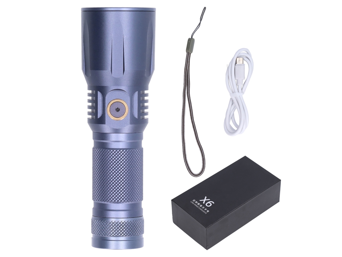 2026-linterna De Largo Alcance Sst40 Con 1850lm Luz Blanca Impermeable Ipx7 Usb Portátil 4 Modos