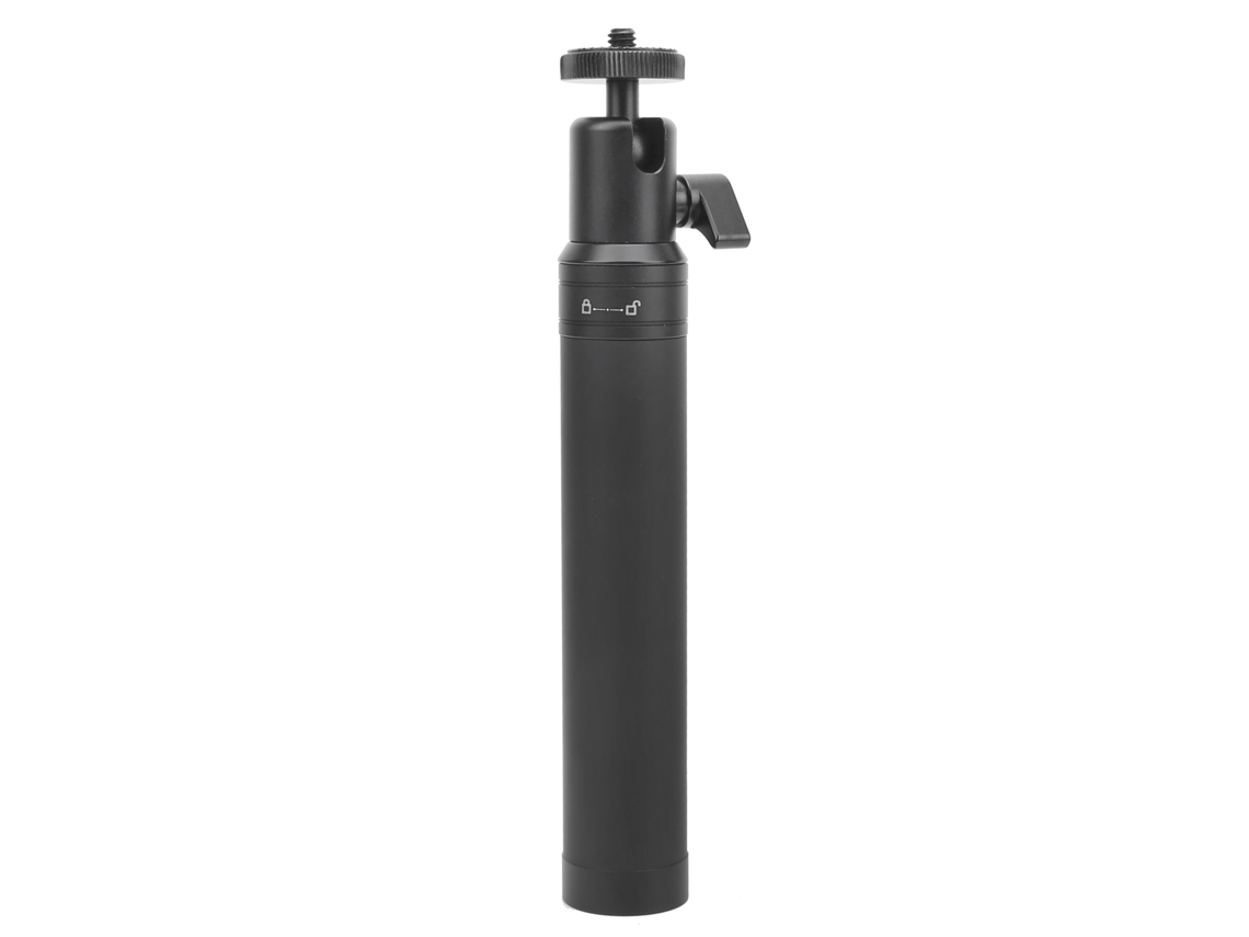 Varilla telescópica extensible portátil con mango de aluminio para estabilizador, varilla de goteo