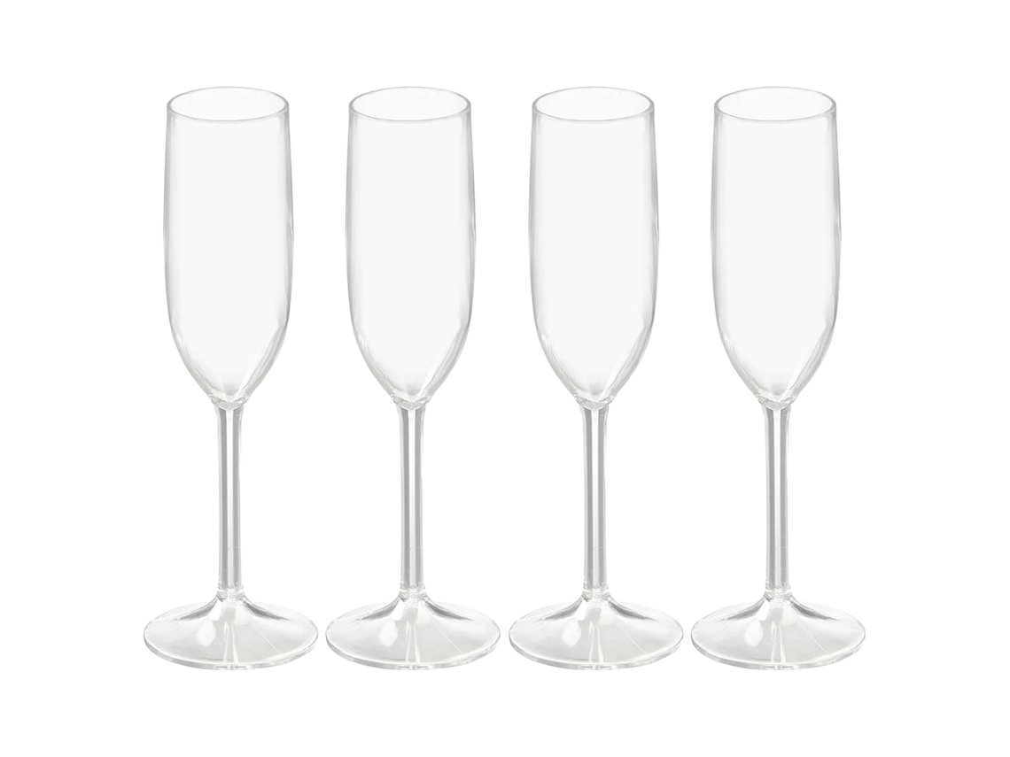 Set 4 Copas Cóctel De 165ml Acrílico