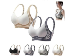 Sujetador Push-up Inalámbrico De Gran Sujeción Para Mujer, Antiencogimiento, Ideal Para Uso Diario Y Deportivo.