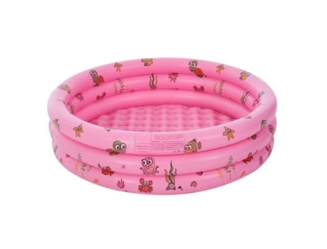 Piscina Infantil Hinchable Para Niños CO-Phénix New-Rse-0530-Yc-19 Rosa