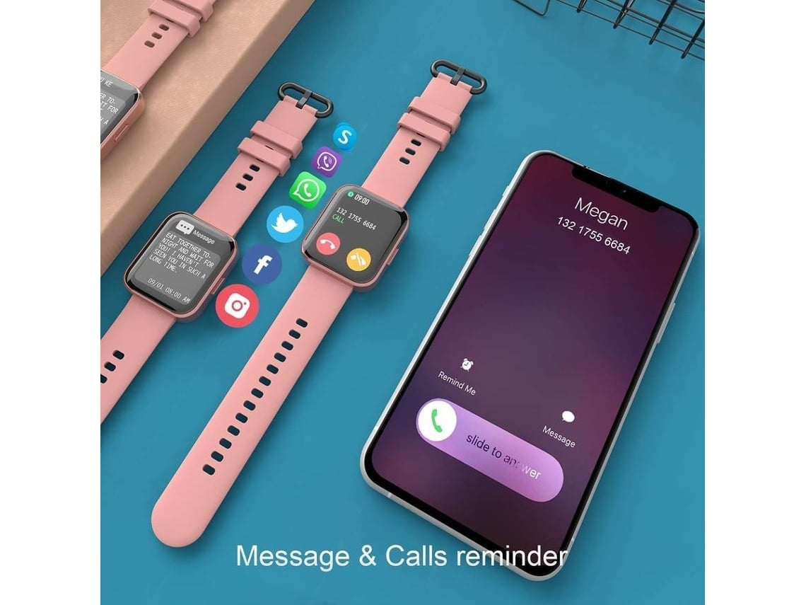Smartwatch YIZHOOD YIZ1041 Rosa